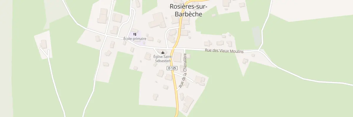Plan du 22 Rue Principale à Rosières-sur-Barbèche