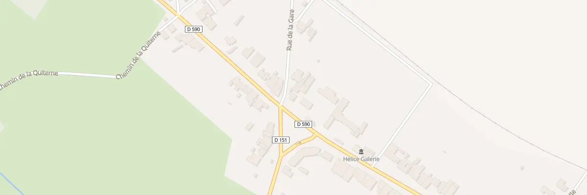 Plan du 2 Rue de la Gare à Flin