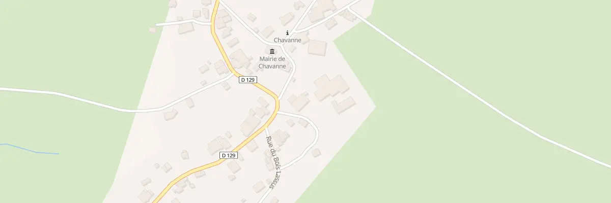 Plan du 1 Imp du Pre au Clair à Chavanne
