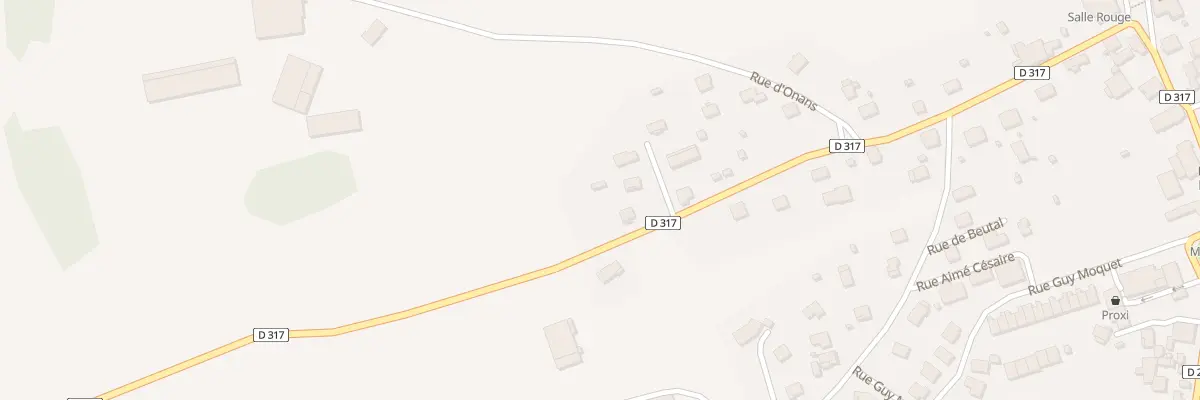 Plan du 22 Rue Desazard de Montgaillhard à Montenois