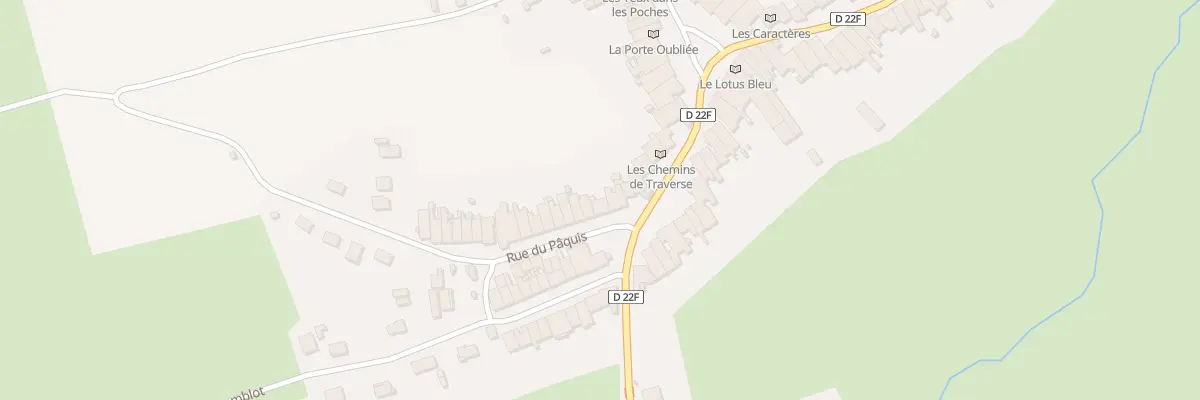 Plan du 6 Rue du Paquis à Fontenoy-la-Joûte