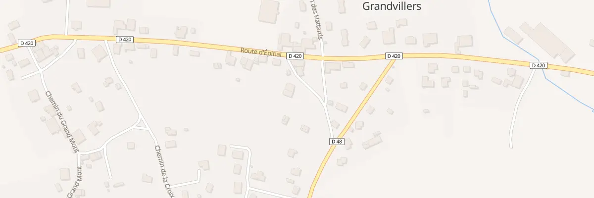 Plan du 2 Che de la Haye d’Humbois à Grandvillers