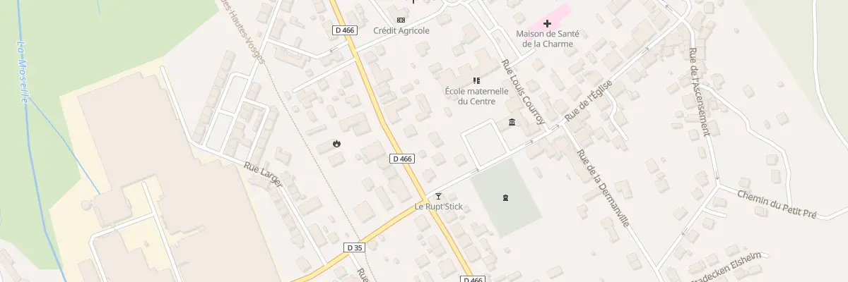 Plan du 2 Rue de Lorraine à Rupt-sur-Moselle