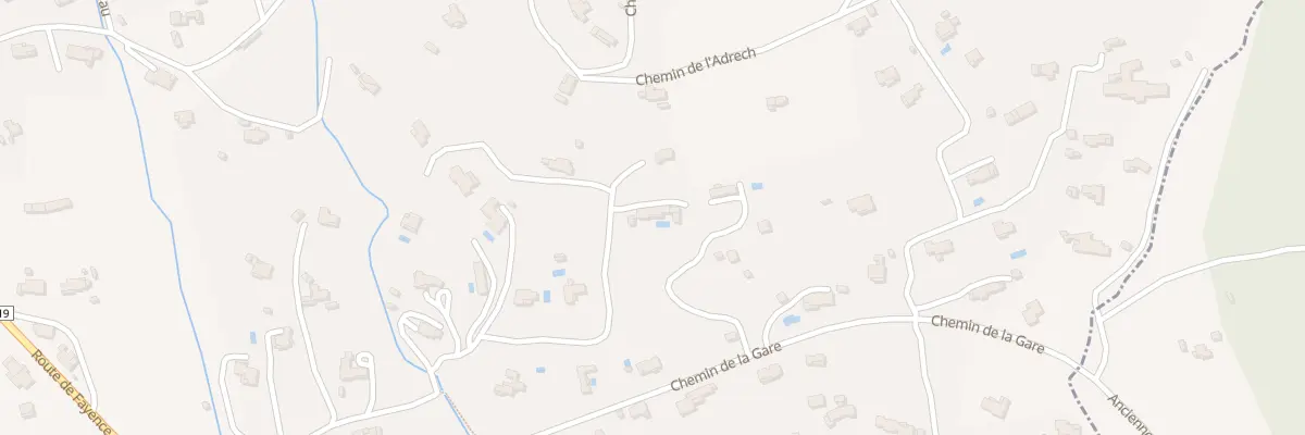 Plan du 6327 Les Bas Adrechs à Seillans