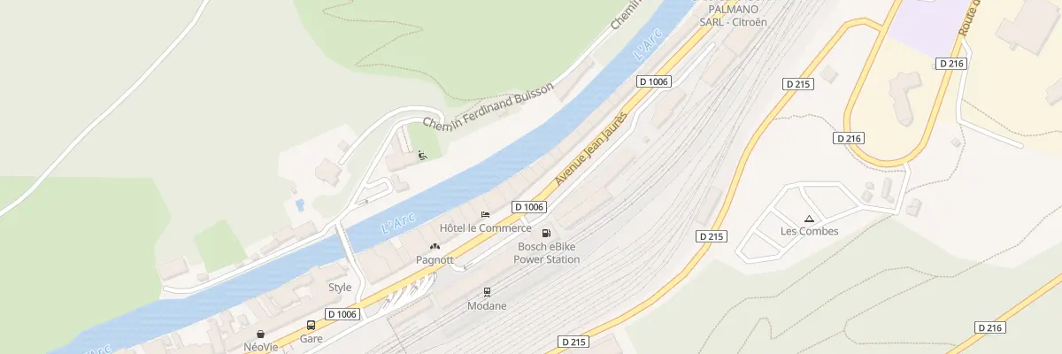 Plan du 28 Pl Sommeiller à Modane