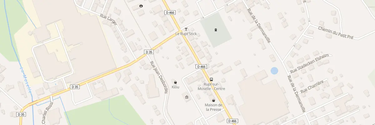 Plan du 9 Rue d’Alsace à Rupt-sur-Moselle