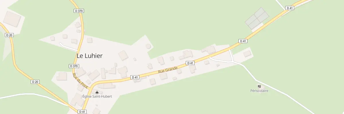Plan du 21 Rue Grande au Luhier