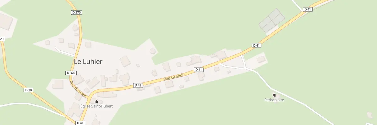 Plan du 23 Rue Grande au Luhier