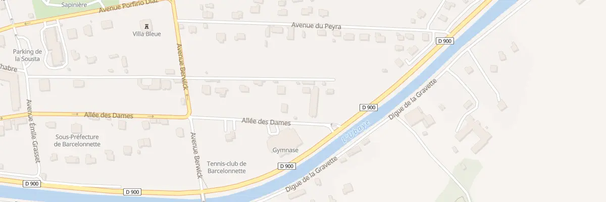 Plan du 29 All des Dames à Barcelonnette