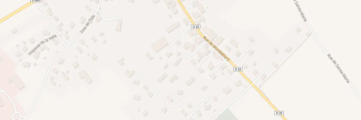 Plan du 46D Rue de Montbéliard à Arcey