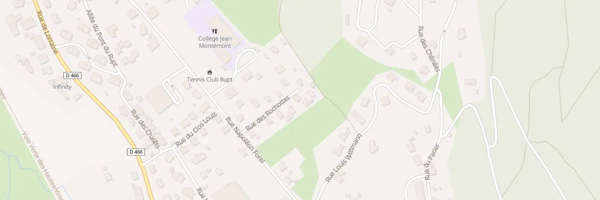 Plan du 7 Rue des Rochottes à Rupt-sur-Moselle