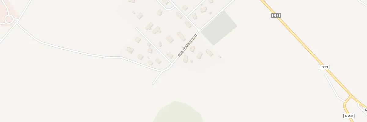 Plan du 7 Rue d’Alencourt à Arcey