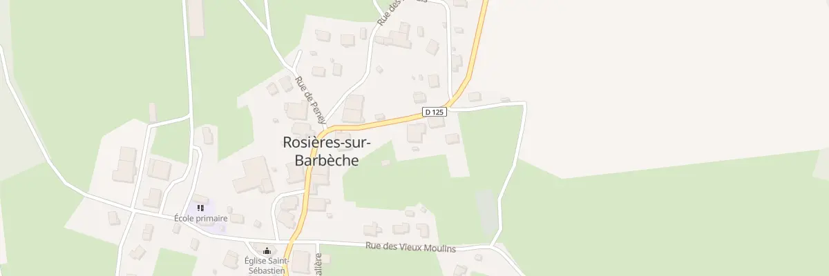 Plan du 10 Rue Principale à Rosières-sur-Barbèche
