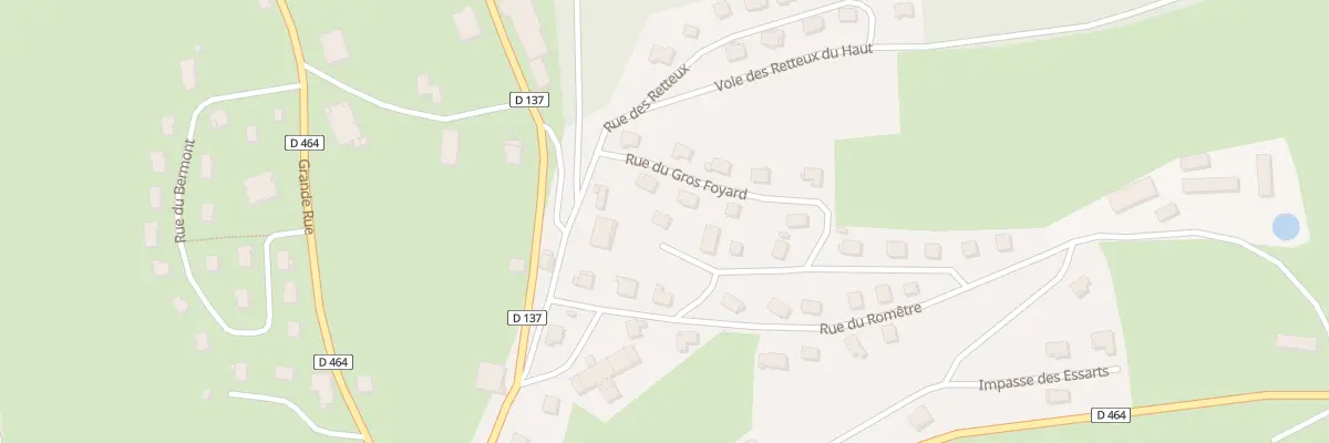 Plan du 26 Rue du Romêtre à Belleherbe