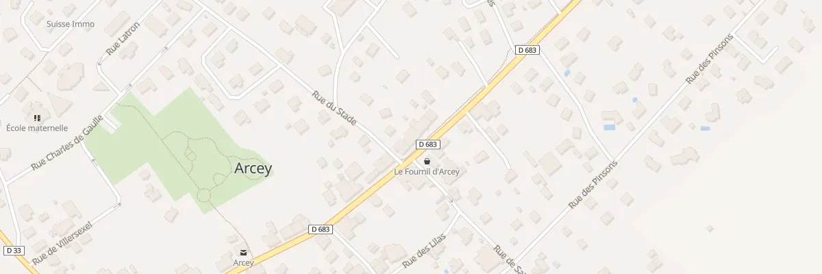 Plan du 49 Rue de la 5eme Db à Arcey
