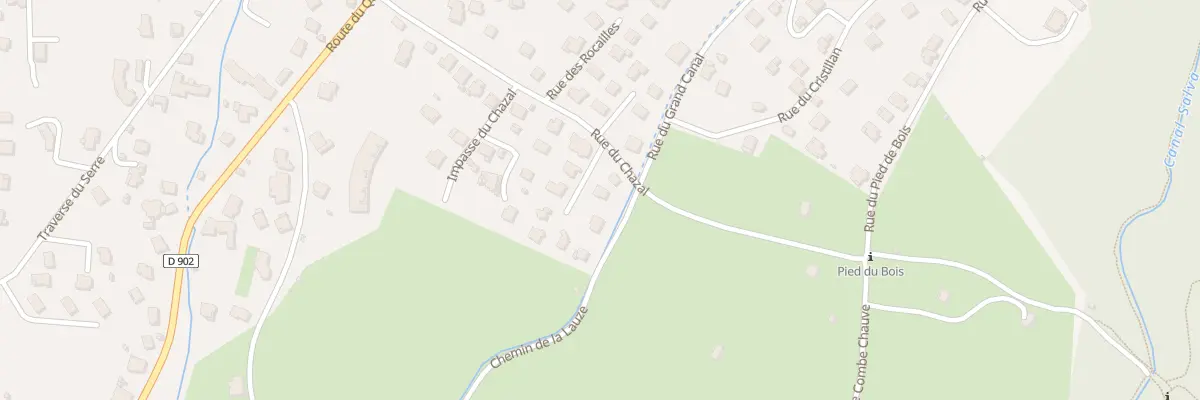 Plan du 3 Rue de Beaume noire à Guillestre