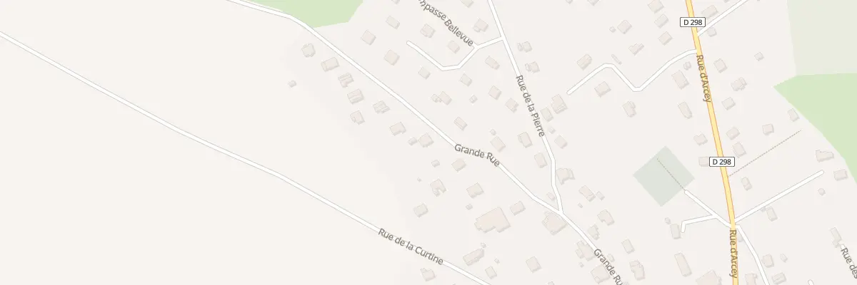 Plan du 61 Gr Grande Rue à Montenois