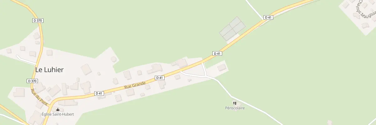 Plan du 27 Rue Grande au Luhier