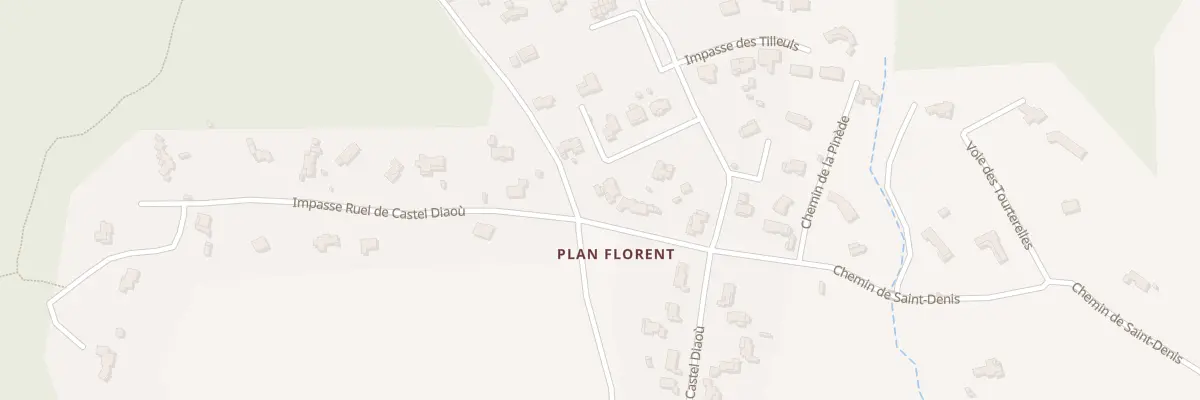 Plan du 6360 Tournoune à Bagnols-en-Forêt