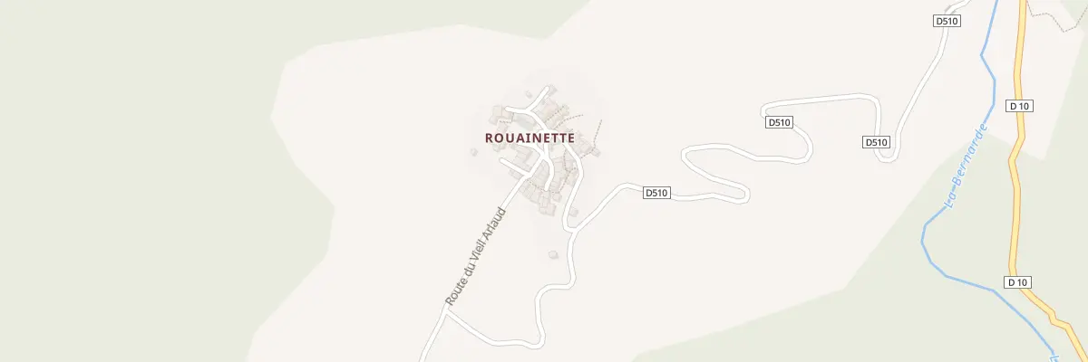 Plan du 5028 Rouainette à Ubraye