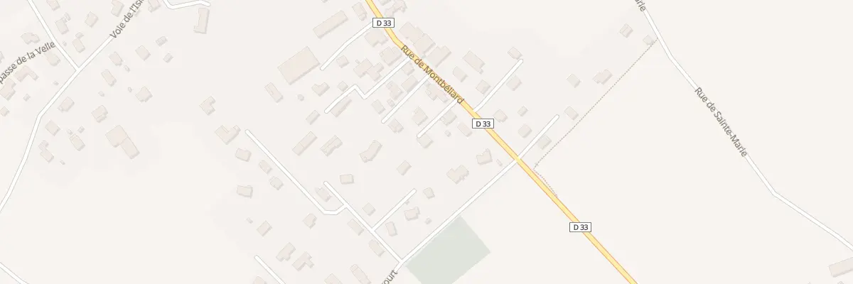 Plan du 56 Rue de Montbéliard à Arcey