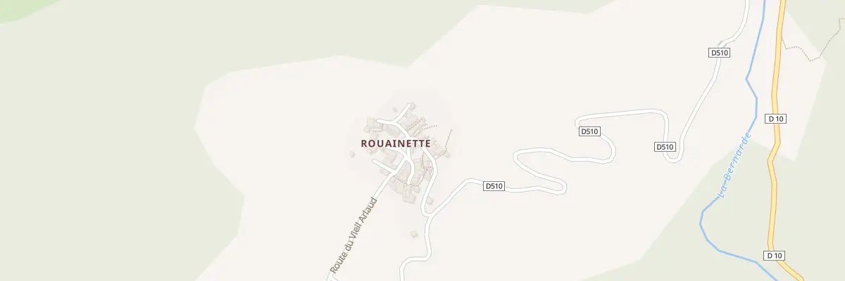 Plan du 7550 Rouainette à Ubraye