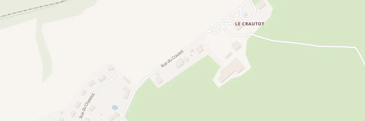Plan du 25 Au Crautot à Montbéliardot