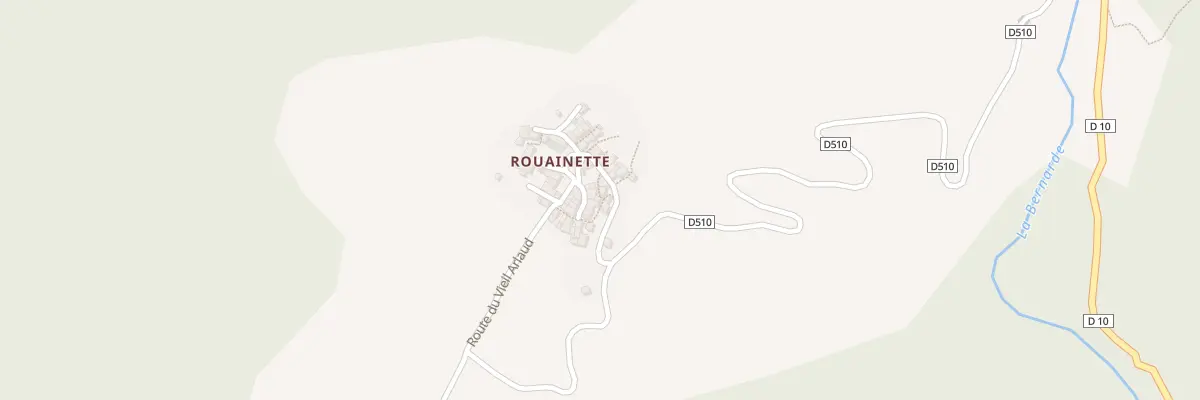 Plan du 7026 Rouainette à Ubraye