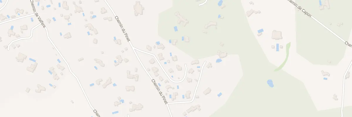Plan du 9042 Che du Pinet à Saint-Tropez