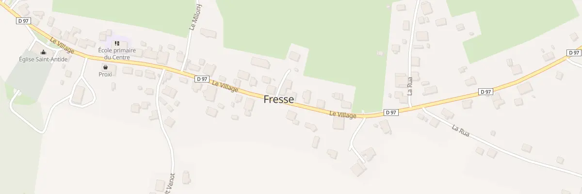 Plan du 178 Rue Le Village à Fresse