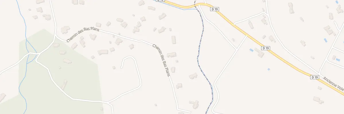 Plan du 585 Che des Bas Plans à Seillans