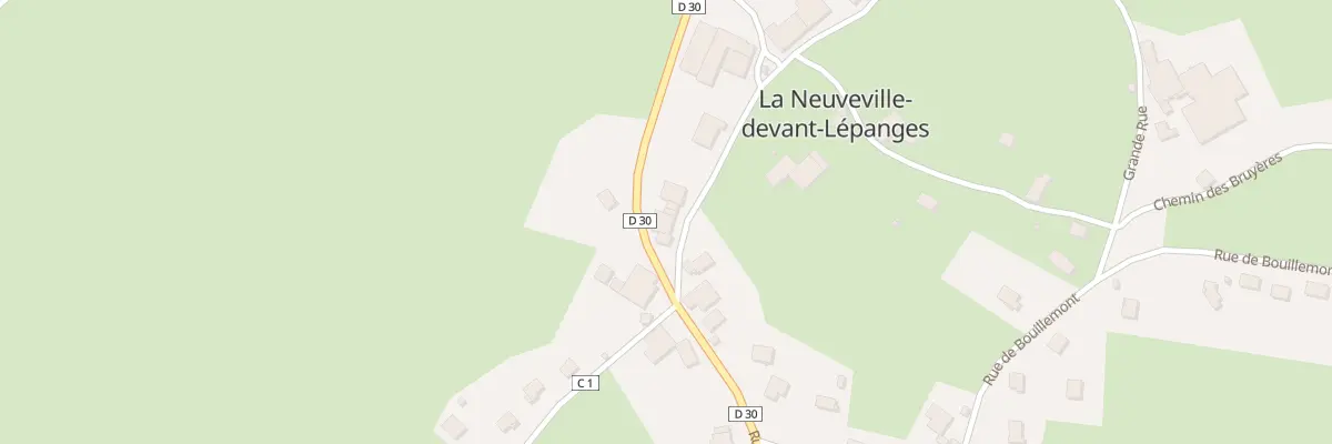 Plan du 3 Gr Grande Rue à La Neuveville-devant-Lépanges