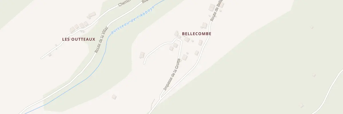 Plan du 5117A Bellecombe à Saint-Jean-d’Aulps