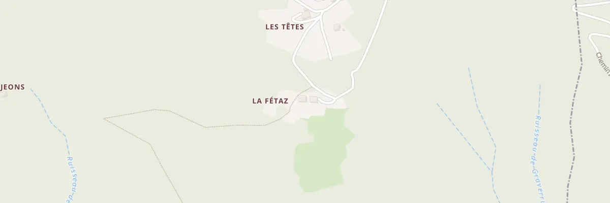 Plan du 5197 La Fetaz à Taninges