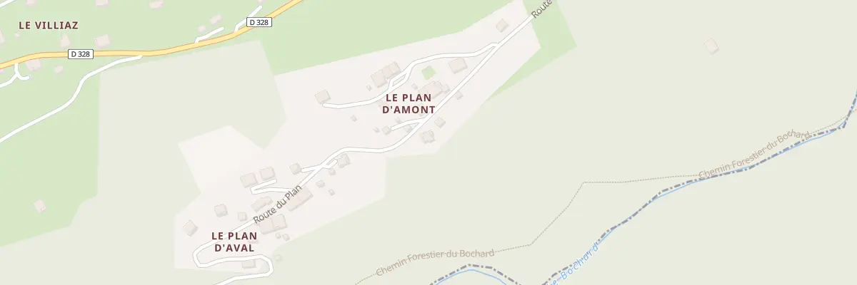 Plan du 637 Rte du Plan à La Côte-d’Arbroz