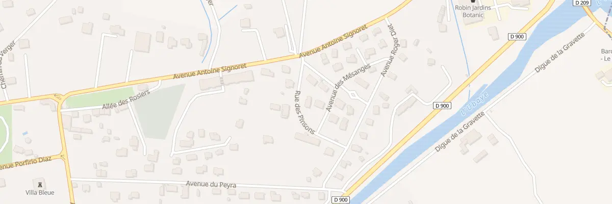 Plan du 1 Rue des Pinsons à Barcelonnette