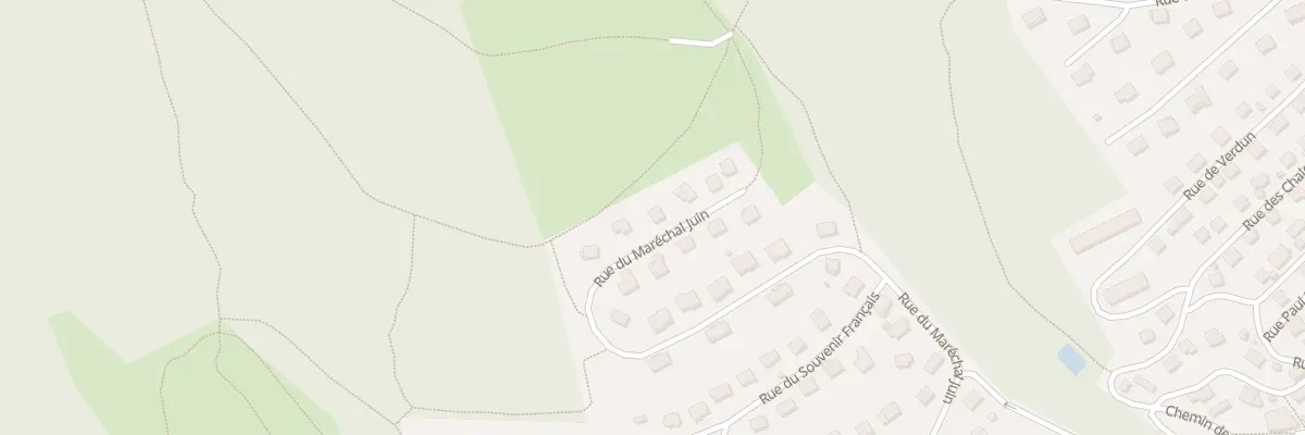 Plan du 45 Rue Marechal Juin à Villers-le-Lac