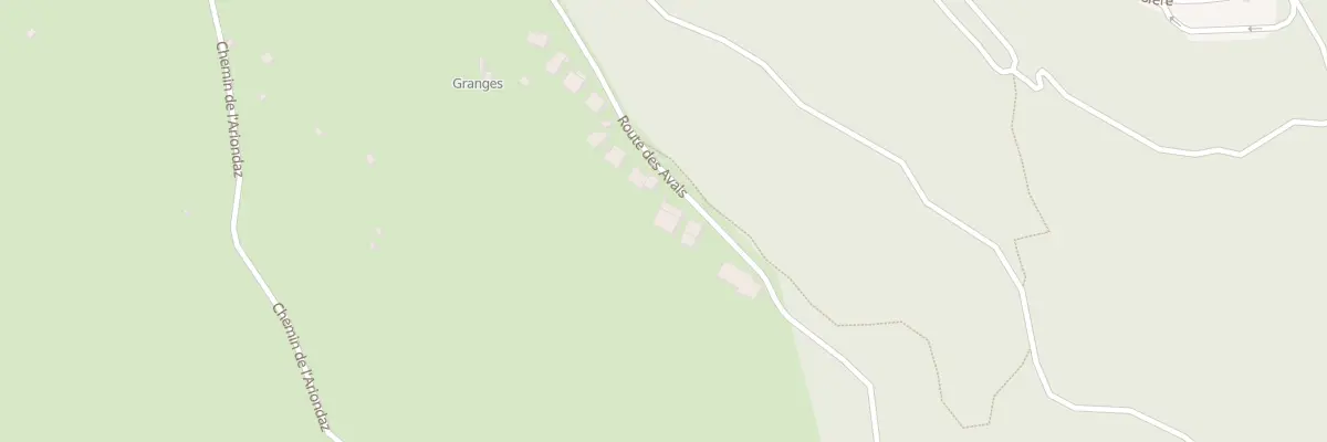 Plan du 294 Rte des Avals à Courchevel