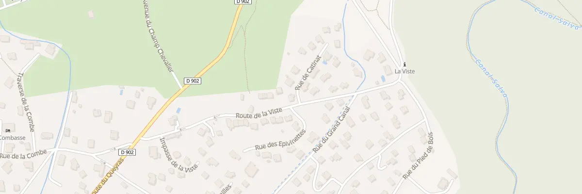 Plan du 1 Rue de Catinat à Guillestre