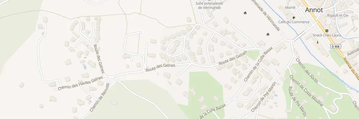 Plan du 5101 Remoti à Annot