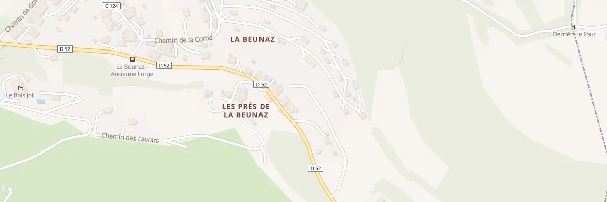 Plan du 311F Rte de la Croix du Coeur à Saint-Paul-en-Chablais