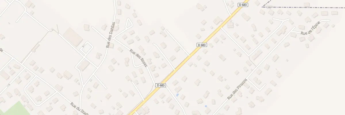 Plan du 65 Rue de la 5eme Db à Arcey