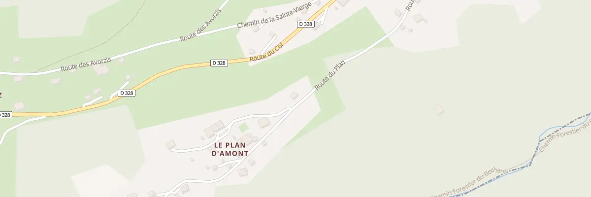 Plan du 472 Rte du Plan à La Côte-d’Arbroz