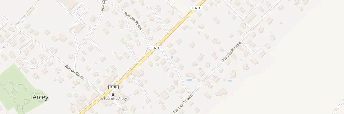 Plan du 3 Rue des Alouettes à Arcey