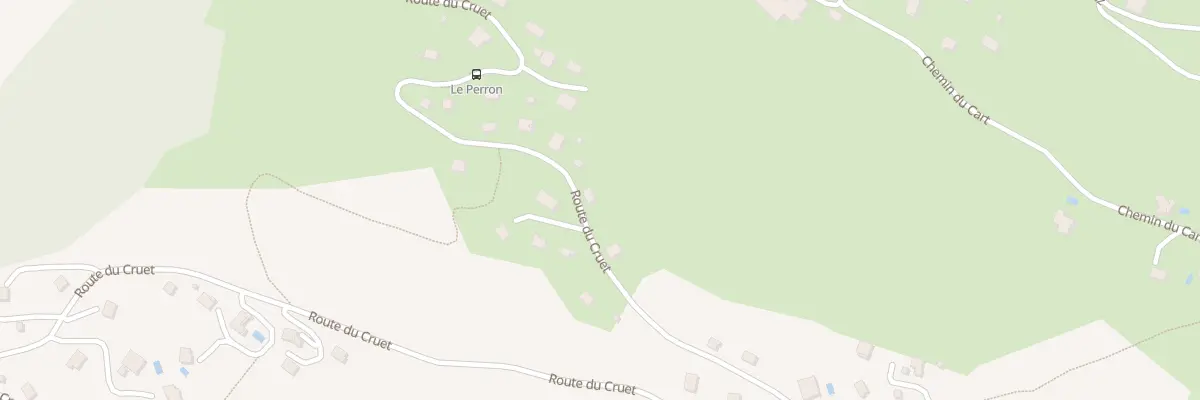 Plan du 1959 Rte de Cruet à Domancy