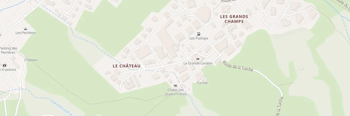 Plan du 1030 Rte de la Turche aux Gets