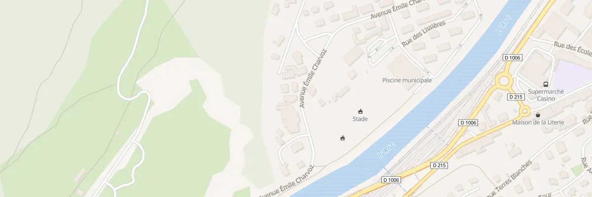Plan du 256 Av Émile Charvoz à Modane