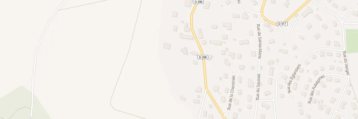 Plan du 64 Rue de Lougres à Montenois