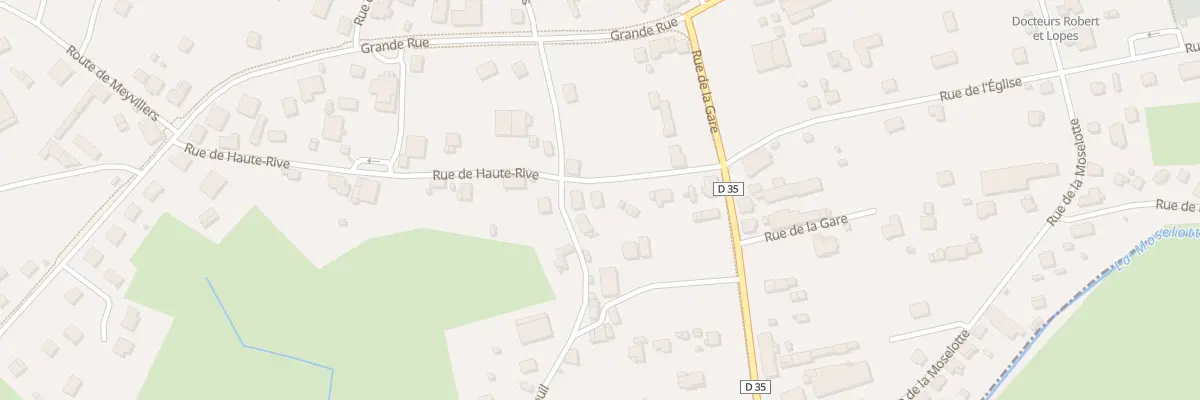 Plan du 5 Rue de Haute Rive à Saint-Amé