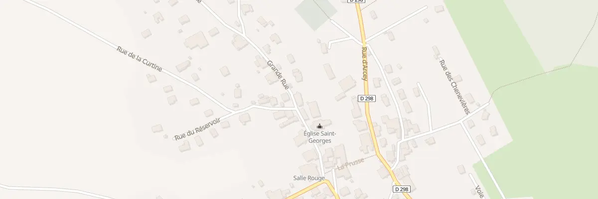 Plan du 26 Gr Grande Rue à Montenois